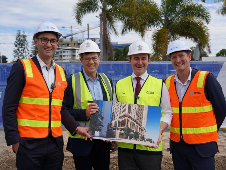 Construction begins on high-rise Gold Coast affordable housing project ...