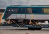 First of 12 Western Sydney Airport Line trains pulls in